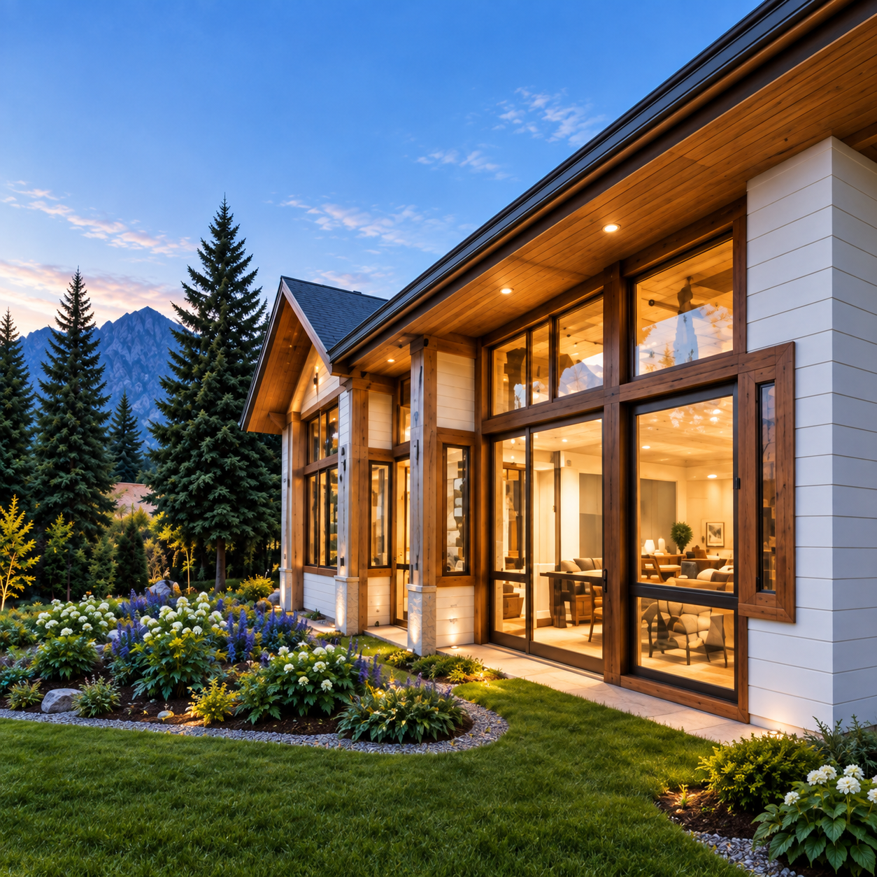 Energy-efficient home exterior